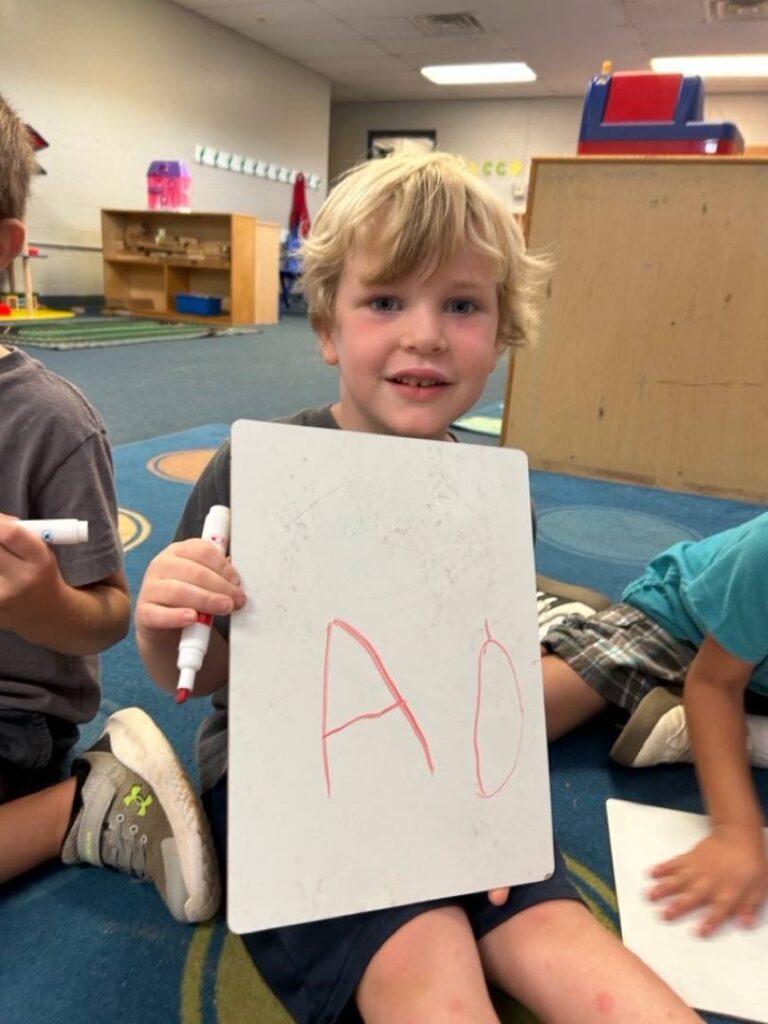 Practicing letters builds communication skills