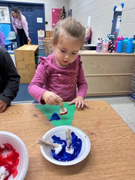 Fine motor skills are encouraged