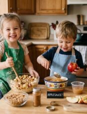 Little Chefs in the Kitchen: Easy Toddler Apple Recipes & the Science of Cooking