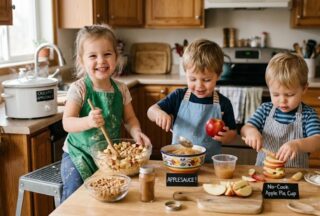 Little Chefs in the Kitchen: Easy Toddler Apple Recipes & the Science of Cooking