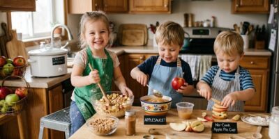 Little Chefs in the Kitchen: Easy Toddler Apple Recipes & the Science of Cooking